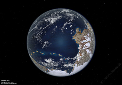 Ediacaran Earth, 600 million years ago