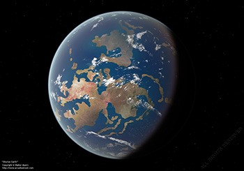 Silurian Earth, 443 million years ago