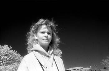 Amy   -    Oak Park, IL, 1983   -   Kodak infrared black & white 35mm film