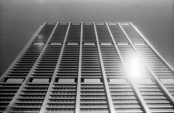 10 South Dearborn   -   Chicago, 1983   -   Kodak infrared black & white 35mm film