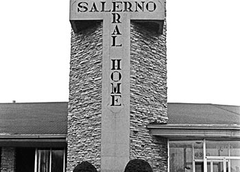 Salerno Funeral Home   -   Oak Park, IL, 1982   -   Kodak Tri-X black & white 35mm film