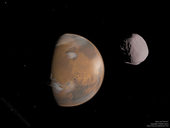 Mars and Deimos