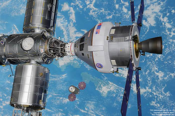 CEV docked with the ISS - No. 2