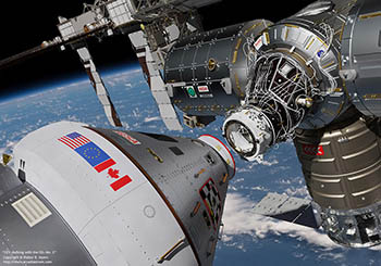 CEV docking with the ISS - No. 2