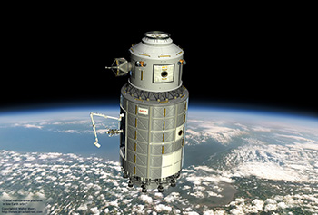Orbital maintenance platform in low Earth orbit