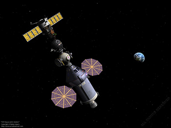 CEV-Soyuz joint mission