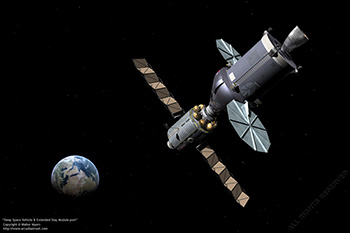 Deep Space Vehicle & Extended Stay Module Port