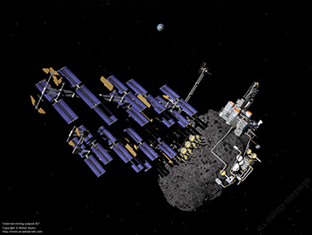 Asteroid mining outpost #2
