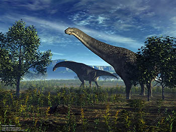 Isisaurus colberti, 70 million years ago