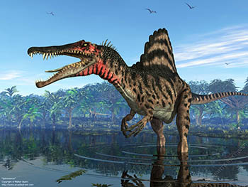 Spinosaurus, 95 million years ago