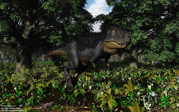 Tyrannosaurus rex, 68 million years ago