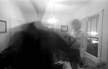 Paul & Walt shadows   -   Oak Park, IL, 1982   -   Kodak Tri-X black & white 35mm film