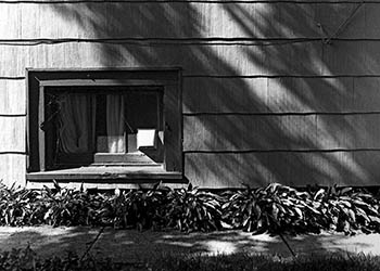 Dryer vent   -   Oak Park, IL, 1982   -   Kodak Tri-X black & white 35mm film