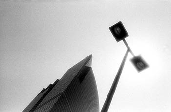 333 North Wacker   -   Chicago, 1983   -   Kodak infrared black & white 35mm film
