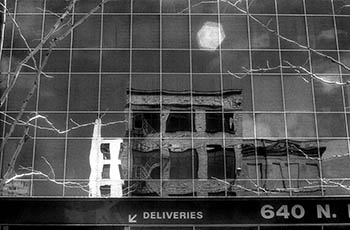 640 N.   -   Chicago, 1983   -   Kodak infrared black & white 35mm film