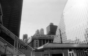 Thompson Center   -   Chicago, 1984   -   Kodak infrared black & white 35mm film