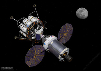 CEV and lunar lander - No. 2