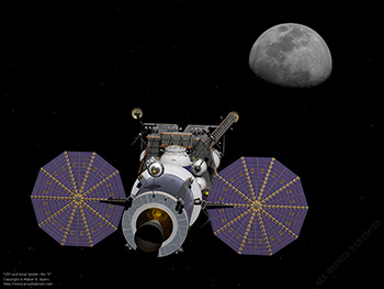 CEV and lunar lander - No. 5
